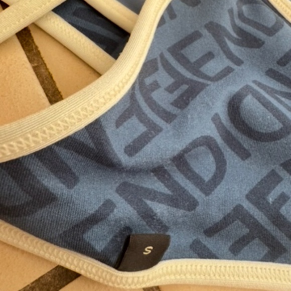 Fendi Blue Lycra Zodiac Pisces 2 Piece Swimsuit in Small - Picture 5 of 8